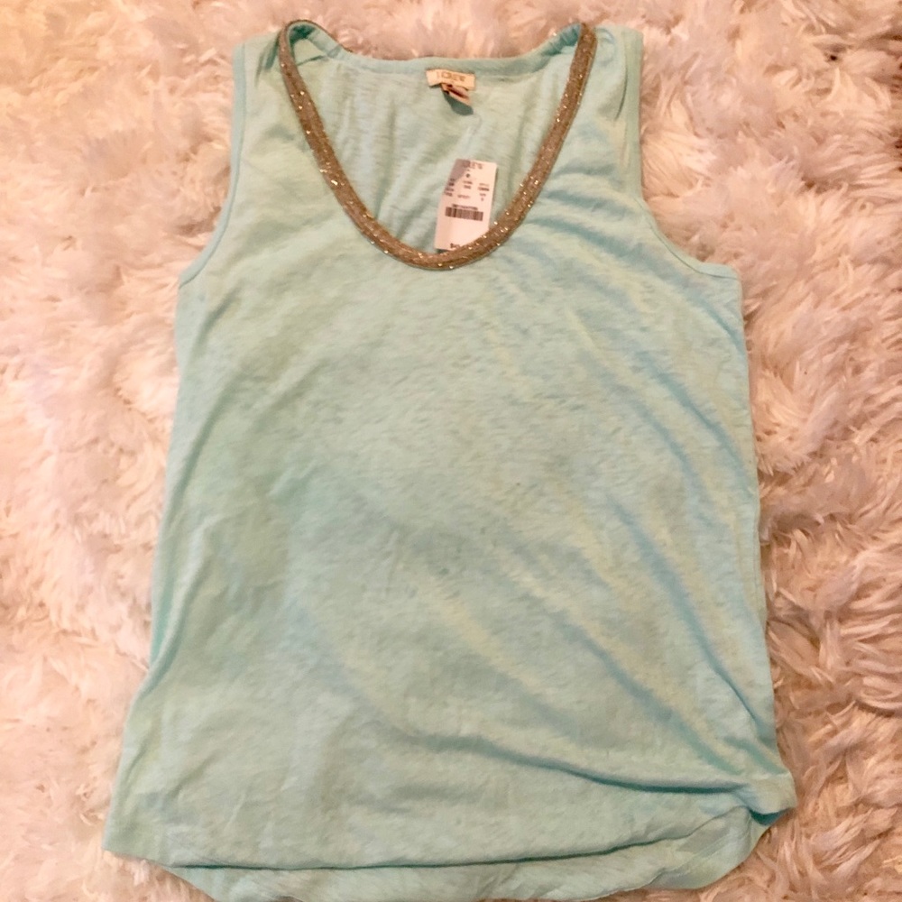 Mint Green J. Crew Tank Top